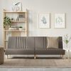 vidaXL Canap&eacute;-lit taupe tissu