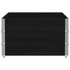 vidaXL Jardini&egrave;re noir 150x100 cm bois massif de pin