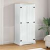 vidaXL Armoires avec &eacute;tag&egrave;re Blanc 76 x 50 x 170 cm Pin massif