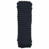 vidaXL Corde de bateau 16 mm 15 m Bleu royal Polyester