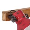 vidaXL Lampe murale 25 W rouge d&eacute;lav&eacute; 45x25 cm E27