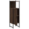 vidaXL Armoire de salle de bain chêne marron 33x33x120,5 cm