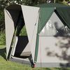 vidaXL Tente Cabane avec toit Vert et blanc 320 x 320 x 203 cm