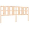 vidaXL Cadre de lit sans matelas bois de pin massif