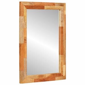 vidaXL Miroir de salle de bain Ch&ecirc;ne artisanal 50 x 70 x 2,5 cm