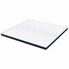 vidaXL Surmatelas Blanc 70 x 200 x 8 cm Tissu Jacquard
