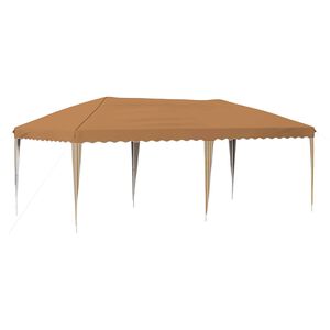 vidaXL Tente de f&ecirc;te pop-up 575 x 290 x 245 cm Beige