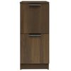 vidaXL Buffets 2 pcs chêne marron 30x30x70 cm Bois d'ingénierie