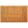 vidaXL Table de Jardin Marron 90 x 55 x 75 cm Bois d'Acacia Massif