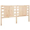 vidaXL T&ecirc;te de lit 206x4x100 cm Bois massif de pin