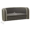 vidaXL Canap&eacute; pliable pour chien Gris 76x71x30 cm Coussin lavable
