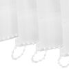 vidaXL Store vertical 150 x 250 cm Tissu Blanc