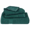 vidaXL Ensemble de serviettes 12 pcs vert 360 g/m&sup2; 100% coton