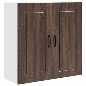 vidaXL Panneau de lave-vaisselle Kalmar Ch&ecirc;ne brun 80 x 31 x 80 cm