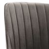 vidaXL Chaises &agrave; manger lot de 4 gris fonc&eacute; velours