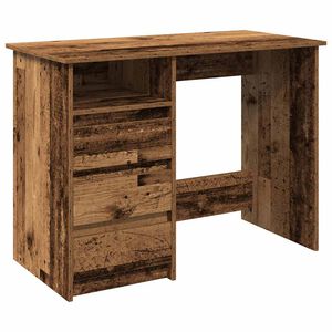 vidaXL Bureau vieux bois 102x50x75 cm bois d'ing&eacute;nierie