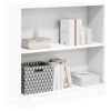 vidaXL Biblioth&egrave;que blanc 80x24x75 cm bois d'ing&eacute;nierie