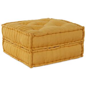 vidaXL Canap&eacute; modulaire jaune 70x70x36 tissu