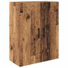 vidaXL Haut Armoire 2 pcs Bois Ancien 69,5 x 34 x 180 cm