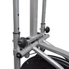 vidaXL V&eacute;lo elliptique 4 poteaux Pouls