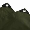 vidaXL B&acirc;che 650g / m&sup2; Vert olive 3 x 4 m Toile avec rev&ecirc;tement en PVC