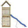 vidaXL Aire de jeux d'ext&eacute;rieur bois de pin impr&eacute;gn&eacute;