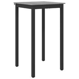 vidaXL Table de bar debout Bois d'ing&eacute;nierie Carr&eacute;