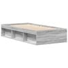 vidaXL Cadre de lit sans matelas sonoma gris 90x200 cm