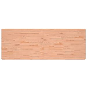 vidaXL Dessus de bureau 150x55x2,5 cm bois massif de h&ecirc;tre