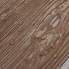 vidaXL Planches de sol 36 pcs Marron 5,02 m&sup2; PVC