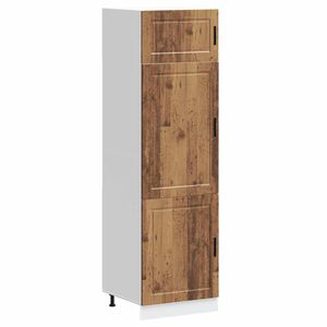 vidaXL Armoire de cuisine Porto vieux bois bois d'ing&eacute;nierie