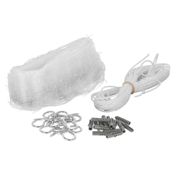 Kerbl Filet de protection pour chat 6x3 m Transparent