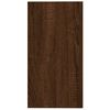 vidaXL Table d'appoint Chêne marron 50x26x50 cm Bois d'ingénierie
