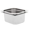 vidaXL R&eacute;cipients Gastronorm 2 pcs GN 1/2 150 mm Acier inoxydable