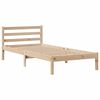 vidaXL Lit biblioth&egrave;que sans matelas 100x200 cm bois massif de pin