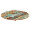 vidaXL Dessus de table rond 40 cm 15-16 mm Bois de r&eacute;cup&eacute;ration