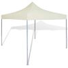 vidaXL Tente pliable Cr&egrave;me 3 x 3 m