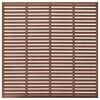 vidaXL Cl&ocirc;ture &agrave; persiennes WPC 180x180 cm Marron
