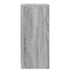 vidaXL Tables de chevet avec tiroir 2 pcs Gris Sonoma 40 x 30 x 467 cm