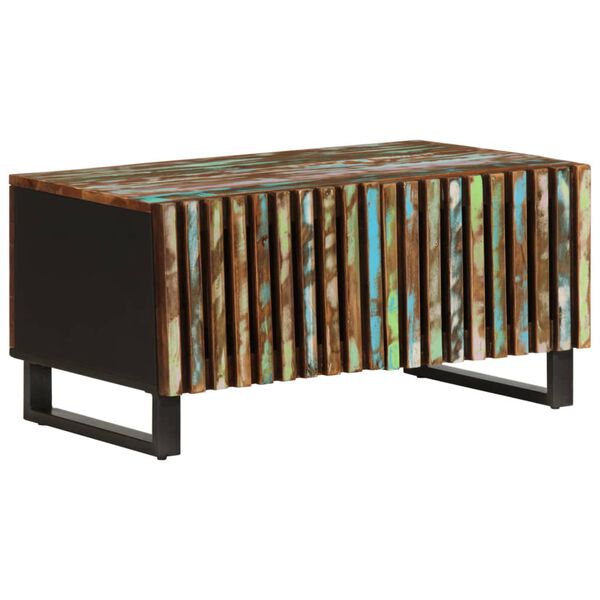 vidaXL Table basse 80x51x40 cm bois massif d'acacia