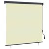 vidaXL Store roulant d'ext&eacute;rieur 170 x 250 cm Cr&egrave;me