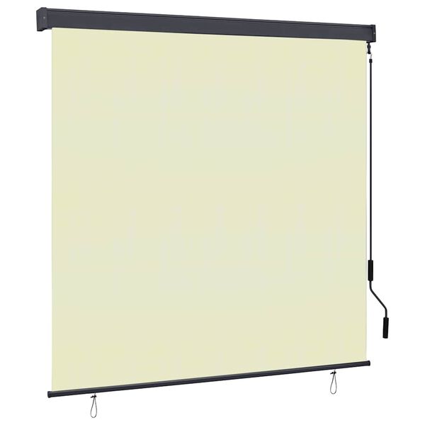 vidaXL Store roulant d'ext&eacute;rieur 170 x 250 cm Cr&egrave;me