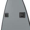vidaXL Miroir mural Noir 80x35 cm
