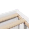 vidaXL Cadre de lit avec t&ecirc;te de lit blanc 90x190cm bois de pin massif
