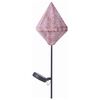 Luxform Lampe solaire &agrave; LED sur piquet de jardin Tyana Rose