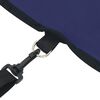 vidaXL Couverture &Eacute;quine Bleu marine 75 cm Fleece polaire