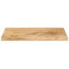vidaXL Dessus de table 50x40x2,5 cm rectangulaire bois massif manguier