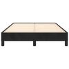 vidaXL Cadre de lit sans matelas noir 120x200 cm velours