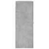 vidaXL Armoire murale gris b&eacute;ton 69,5x34x90 cm