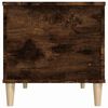 vidaXL Table basse Ch&ecirc;ne fum&eacute; 90x44,5x45 cm Bois d'ing&eacute;nierie
